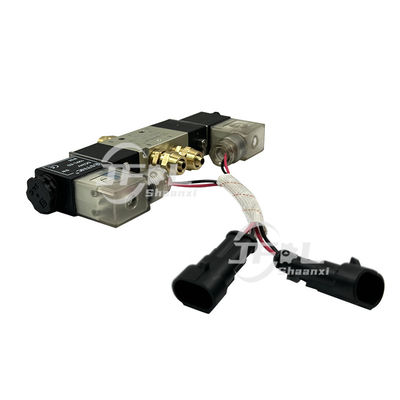 Beli DC24V sistem pompa pintu katup solenoid 4V220-08 untuk suku cadang bus Yutong pembuatan online