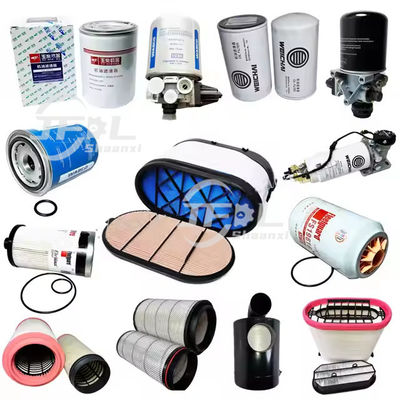 Truck Parts Weichai Yuchai Air filter Oil Fuel filter Air dryer Fuel Water Separator Untuk Dongfeng Howo FAW Truck