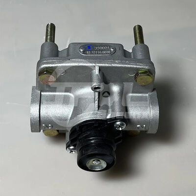 Klep rem relay 81.52116.6070 suku cadang truk untuk Shac Delong