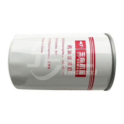 Elemen filter minyak 186-1012240 untuk SHACMAN