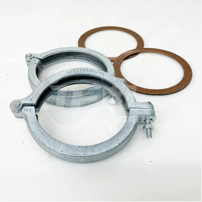 DZ97259540106 DZ9112540001 Klem pipa knalpot truk untuk SHACMAN F3000 X3000