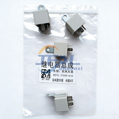 Rangkaian relay otomotif 3735095-C6100 untuk distribusi listrik truk tugas berat Dongfeng