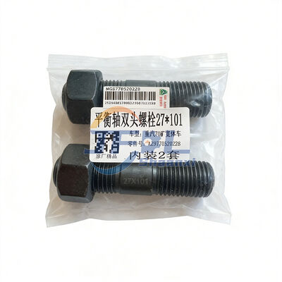 Suspension Balance Shaft Double End Bolt 27101 AZ9770520228 Pengaturan Shim Kit untuk SINOTRUK HOWO Truk Tugas Berat
